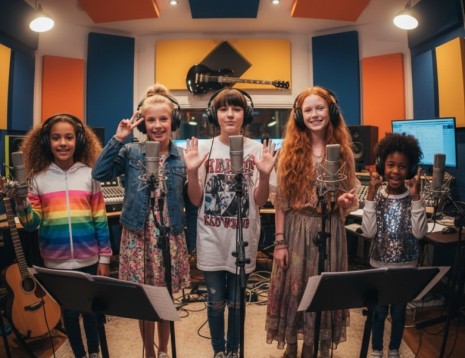 Kids Recording Studio Party