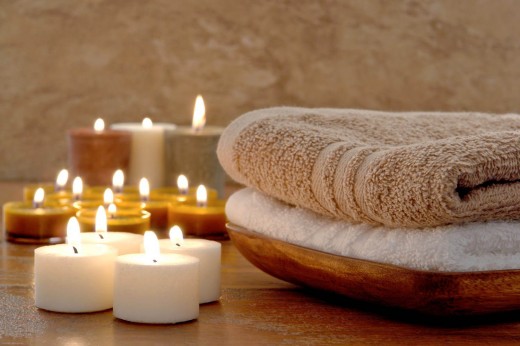 Ingresso Centro Benessere con tisana rilassante