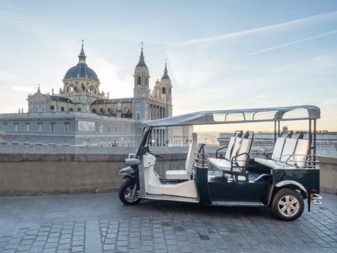 Tour Eco Tuk Tuk en Madrid (1h)