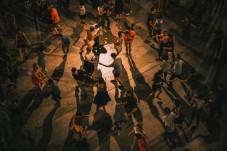 Live samba in Vidigal Favela