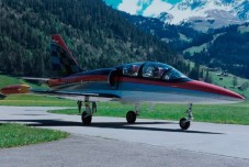 L-39 Albatros-suihkukoneen lento St. Stephanissa - 25 minuuttia