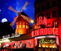 Moulin Rouge Paris - illallisella (pescatarian/kasvissyöjä)