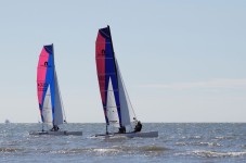 Hele dag catamaranzeilen in Cadzand-Bad