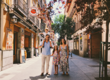 Sesión de fotos en Madrid para familias