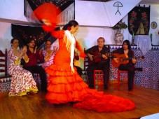 Flamenco-illallinen kahdelle Barcelonassa