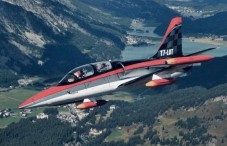 L-39 Albatros-suihkukoneen lento St. Stephanissa - 25 minuuttia