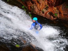 Canyoning no Rio Varziela (Gerês)