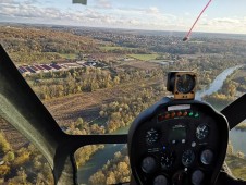 Vol d'initiation au pilotage en Hélicoptère (30min) - (77)
